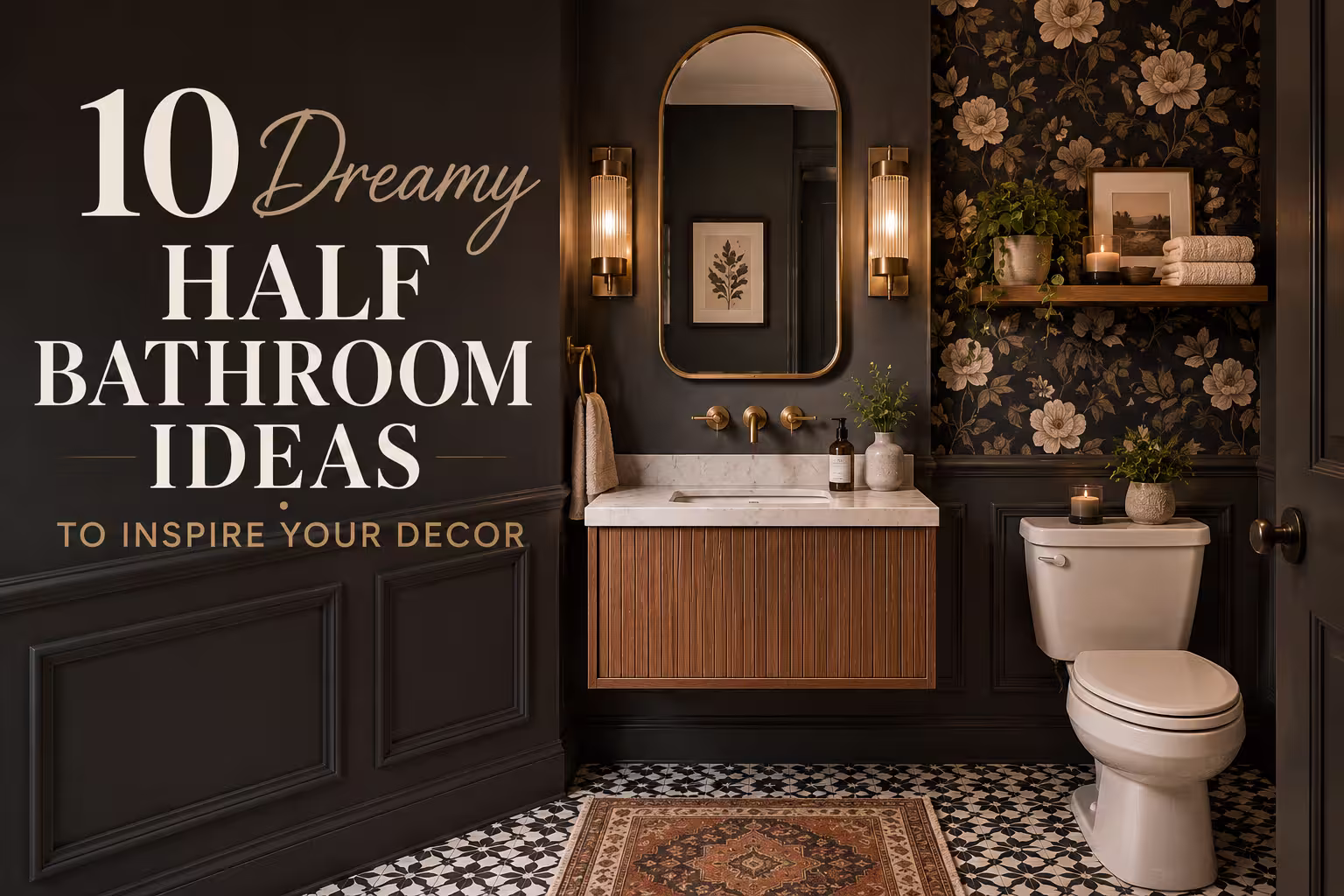 10 Dreamy Half Bathroom Ideas to Inspire Your Decor
