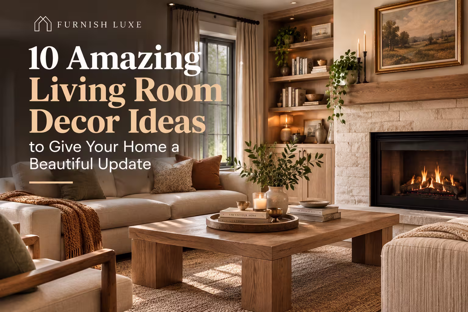 10 Amazing Living Room Decor Ideas to Give Your Home a Beautiful Update