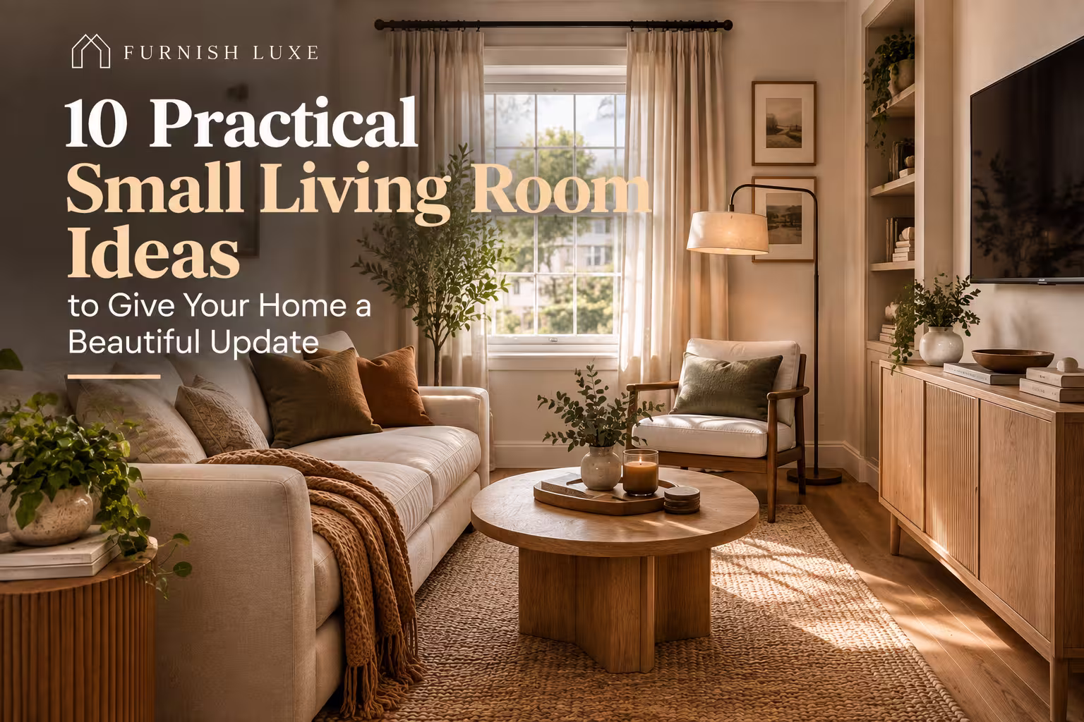 10 Practical Small Living Room Ideas to Give Your Home a Beautiful Update